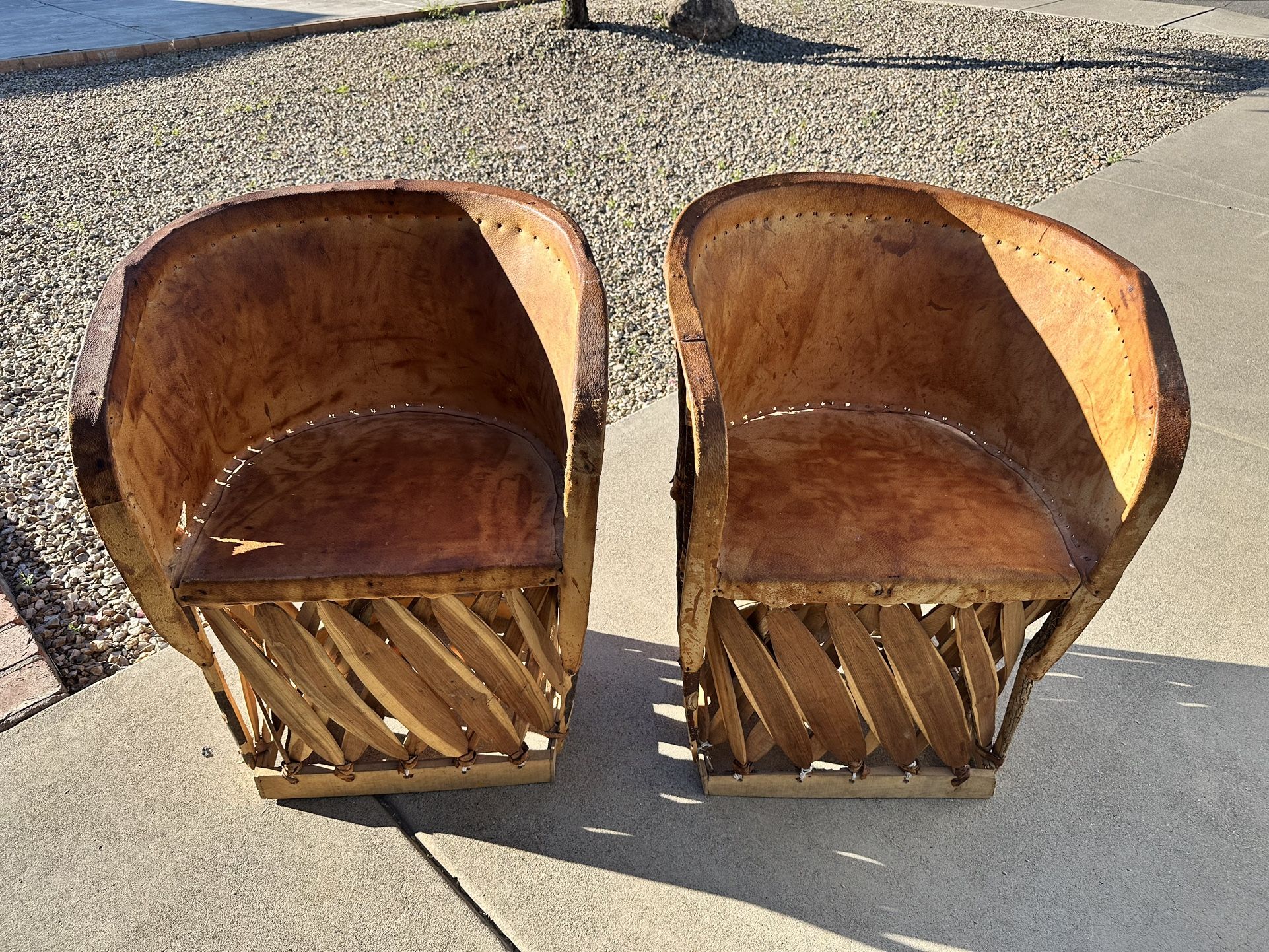 Two Equipale Chairs