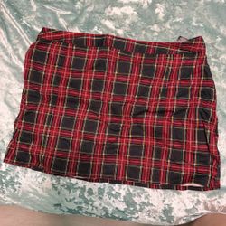 Plaid Skirt