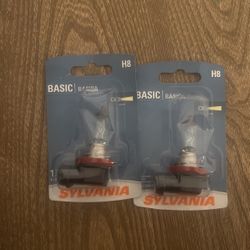 Sylvania Car Light Bulbs H8