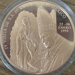 Juan Pablo II 22-26 January 1999 Coin