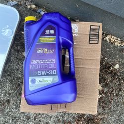 Premium Synthetic High Performance 5w-30, 5 Quart