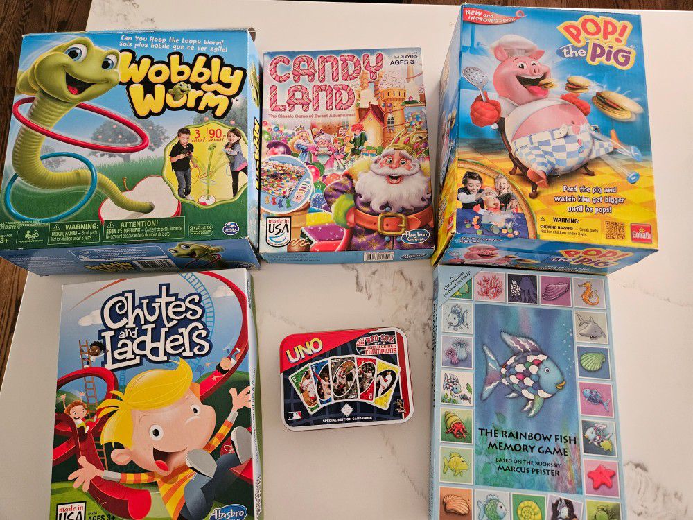 Kids Board And Card Games