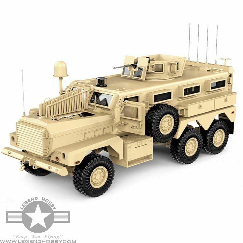 1/12th Scale HG-P602 MRAP Explosion Proof Truck Upgraded ARTR HENG GUAN Item #HG-P602