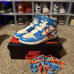 Off White Jordan 1 Unc Size 10.5