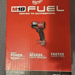 Milwaukee M18 Fuel Brushless Impact Wrench 3/8