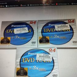 Panasonic 9.4 DVD/Ram Drive Discs
