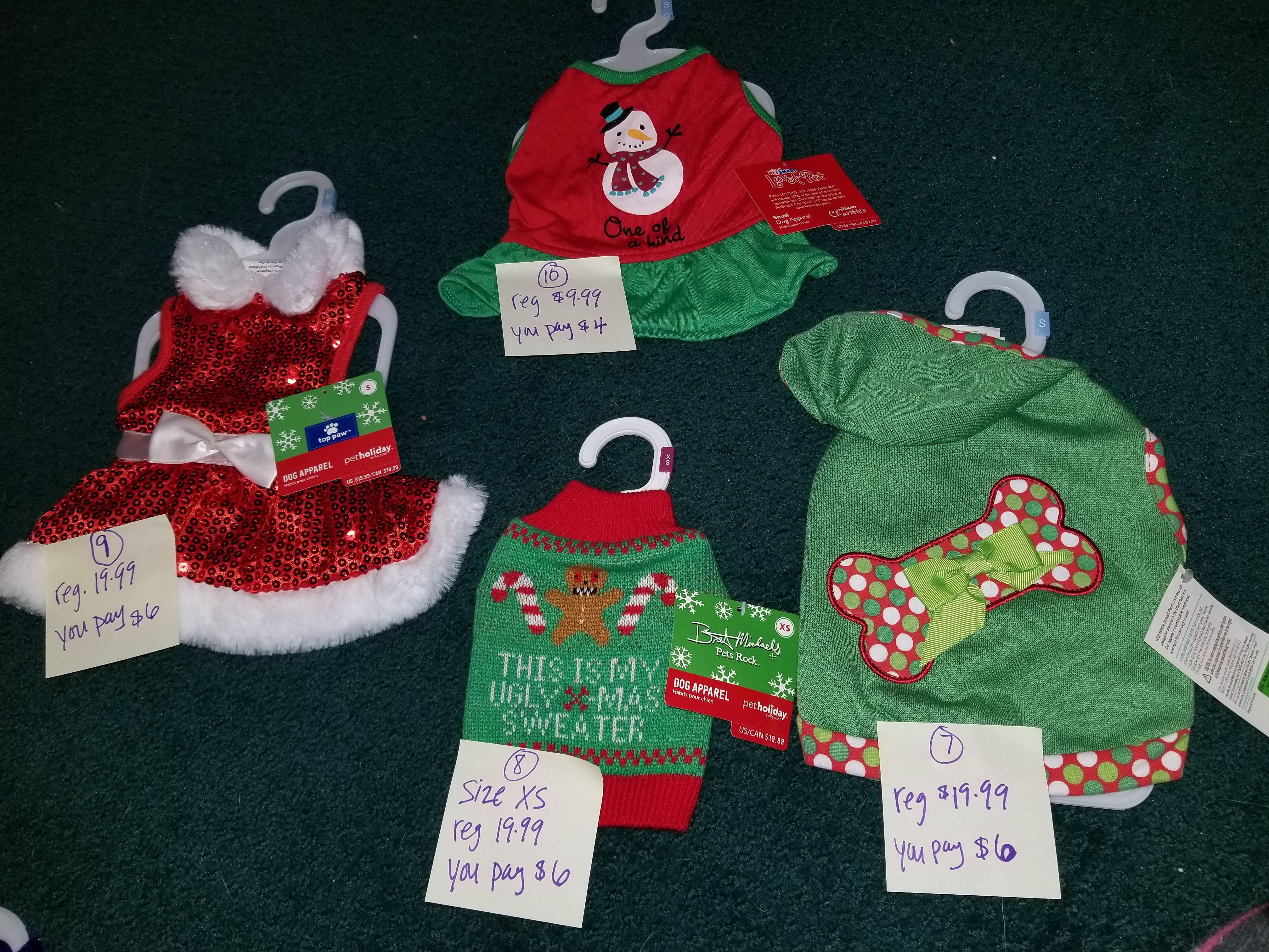 BRAND NEW DOG CLOTHES SIZE SMALL