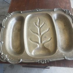 1900 Meat Serving Tray 