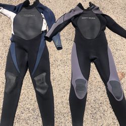 Men’s Size Large & Medium Wetsuits