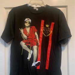 Like New Bruno Mars Concert M T Shirt 