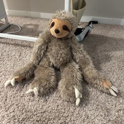 Brown Sloth Plushie