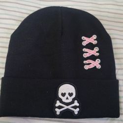 NEW WITH TAGS CLAIRE'S SKULL/CROSS BONES PINK RIBBON DESIGN FOR $10