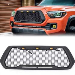 New In Box 2020 2021 2022 2023 Toyota Tacoma SR5 TRD Style Replacement Front Grille With Amber Light Included 