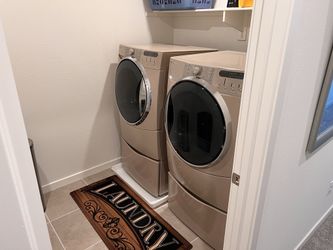 washer and gas dryer