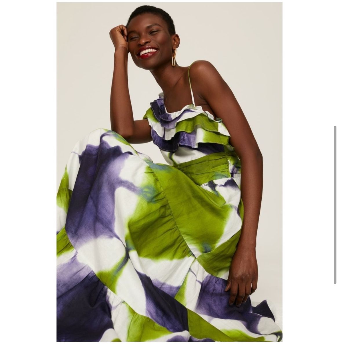 Busayo NWOT High End Maxi Dress