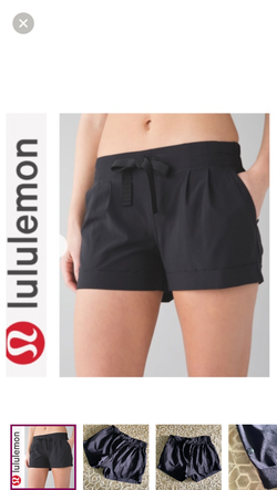 Lululemon Spring Break Away Short II in Black (2)