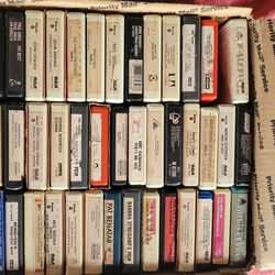 Big lot of used 8 tracks. Located in homestead