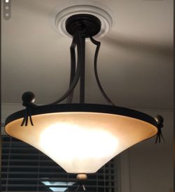 Traditional Chandelier In Deep Bronze