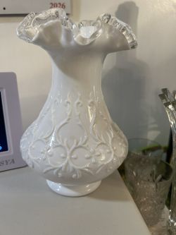  Vintage White Milk Glass