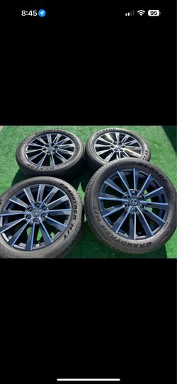 Takeoff '24-'25 Lexus GX550 22" Wheels 265/50R22 Dunlop Tires LT