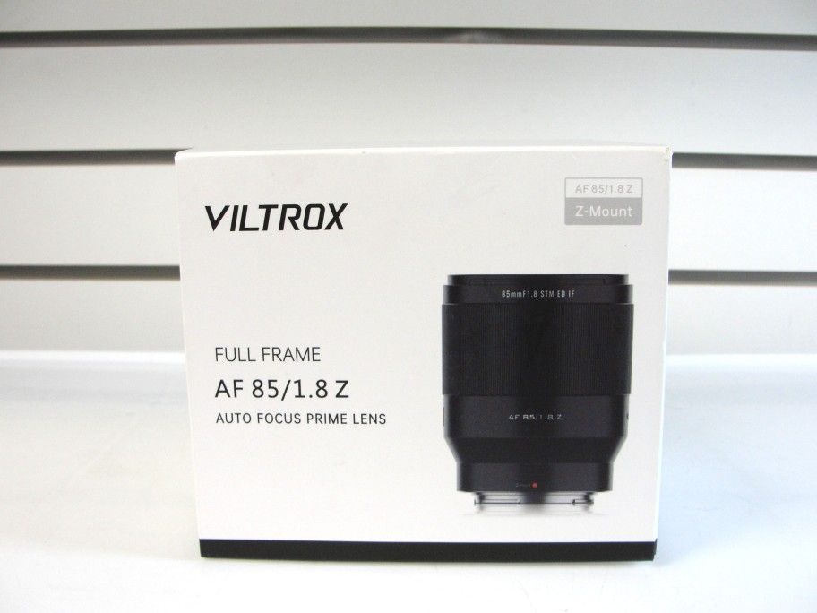 VILTROX FULL FRAME AF 85/1.8Z AUTO FOCUS PRIME LENS FOR NIKON Z  MOUNT 