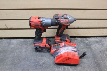 Milwaukee 2804-20 & 2650-20 Drill & Driver Combo Kit W/2 5.0Ah Batteries