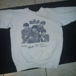 BEATLEMANIA     " Original" 1963 NEMS  ENTERPRISE  BEATLE SWEATSHIRT