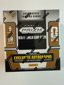 2026 Panini Prizm Fifa World Cup Hobby Preffered Box