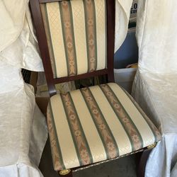 Formal Dining Room Set 6 Chairs Like New