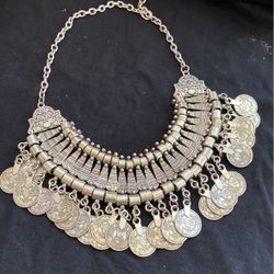 Turkish Coin Necklace 