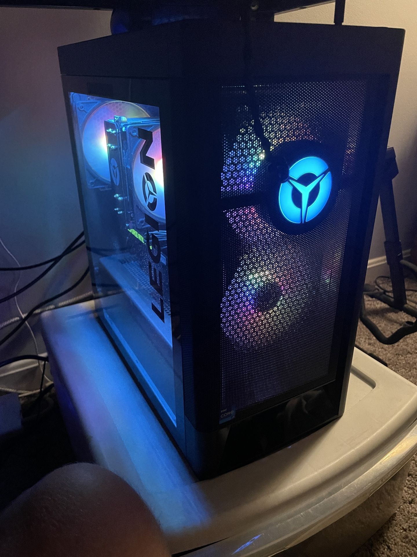 Lenovo Legion Tower 5i, (Gaming Desktop, Intel Core i7-12700 Processor, NVIDIA GeForce RTX 3060, 32GB RAM, 512GB PCIe SSD, 1TB HDD, Windows 11 Pro)