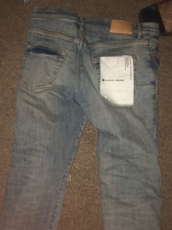 Purple Brand Light Wash Denim Jeans size 30