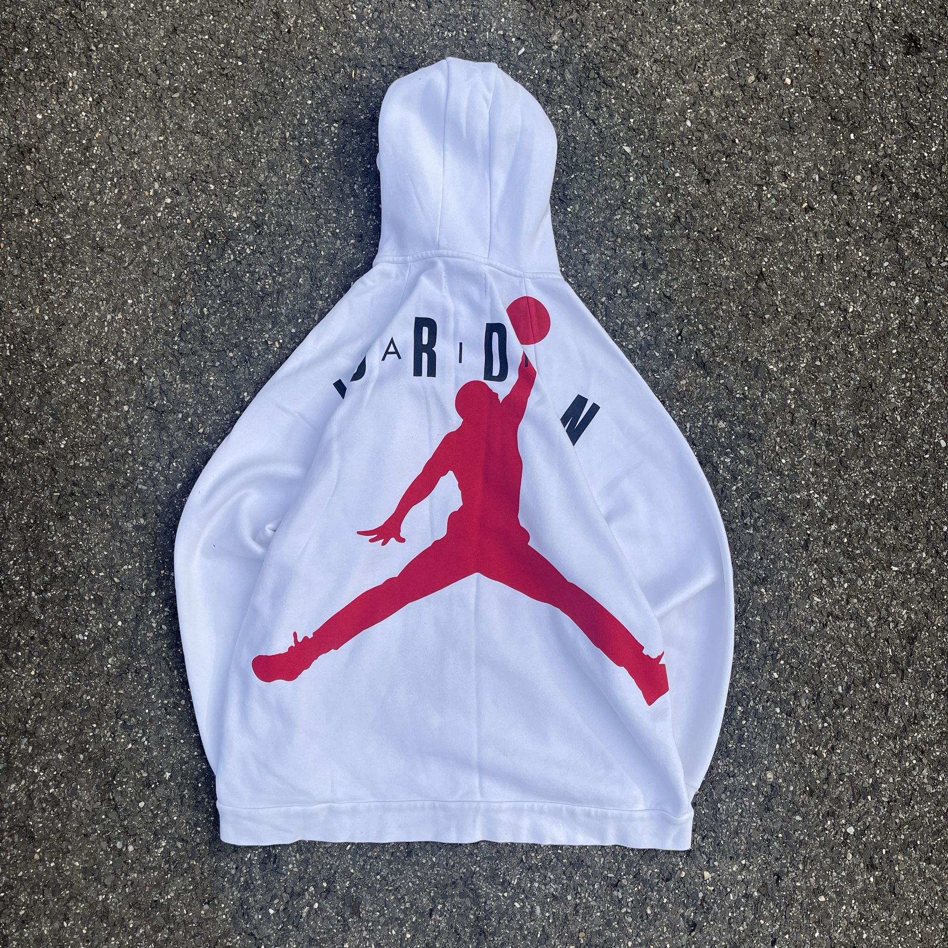 Air Jordan Big Logo Zip Up Hoodie