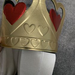 Alice In Wonderland King Of Hearts Hat Costume 