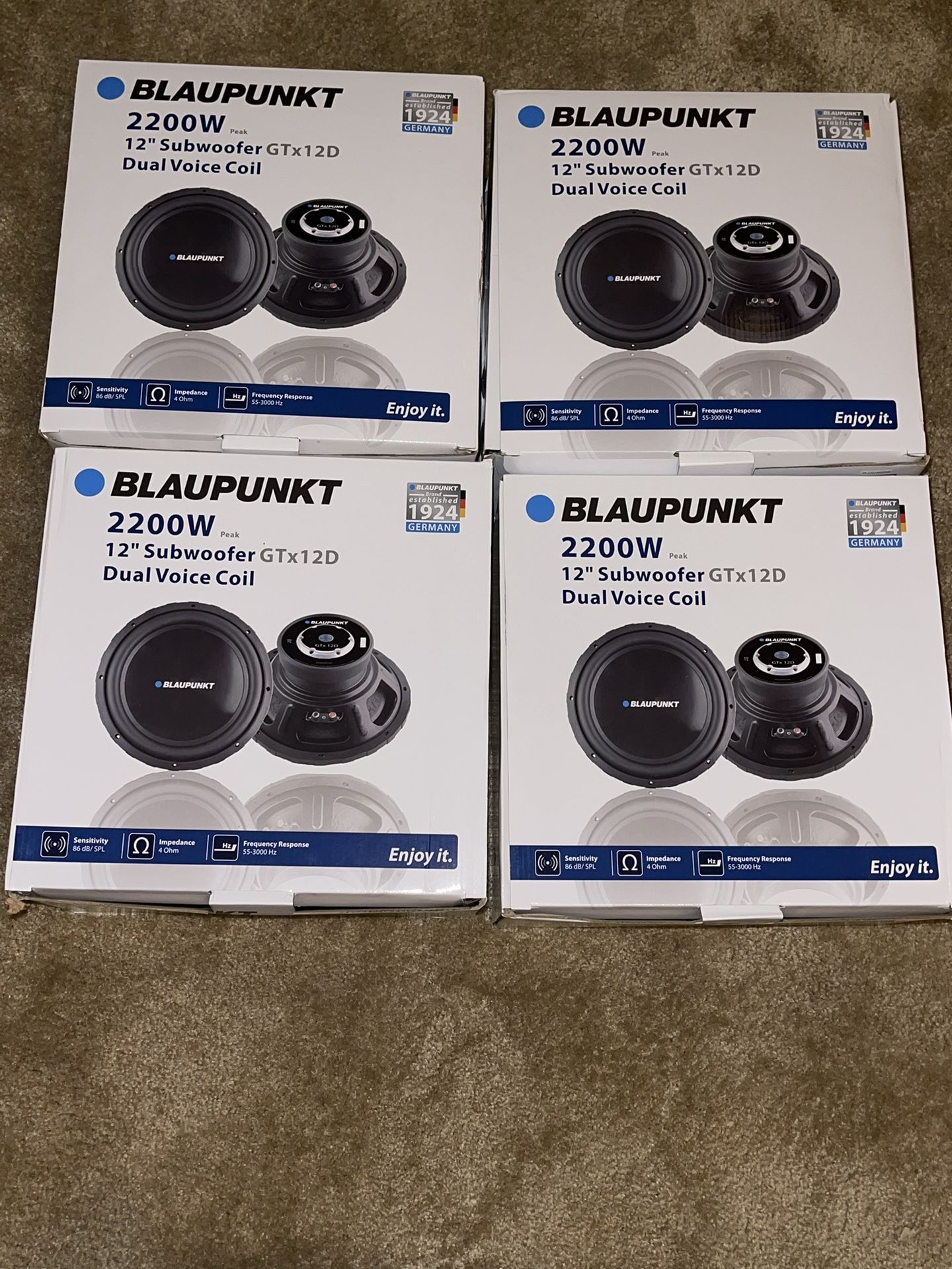 BLAUPUNKT 12β Subwoofers