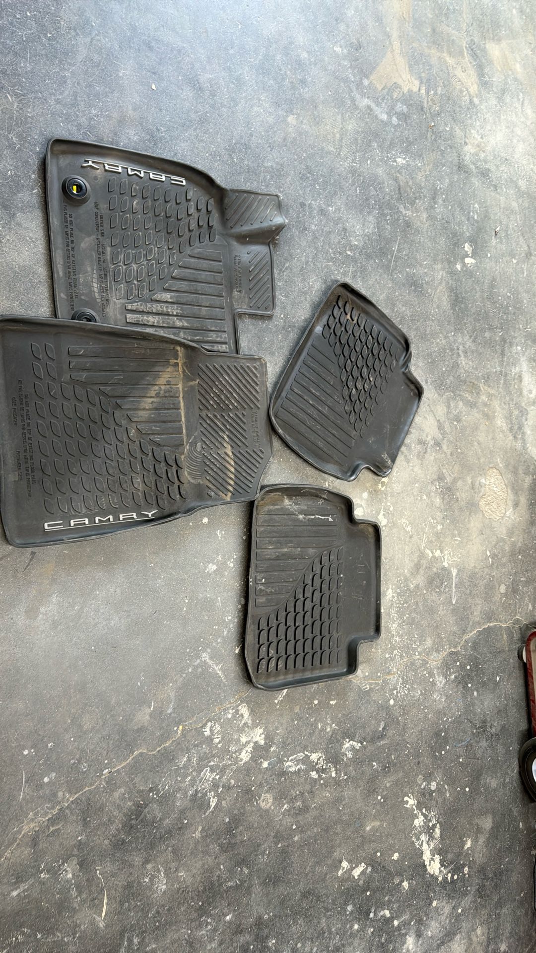 Toyota Camry weather mats