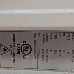 SUPER COOL,  10,000 BTU FRIEDRICH WINDOW AC!