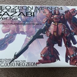 Gundam Neo Zeon MSN-04 Mobile Suit Sazabi “Ver.Ka” 