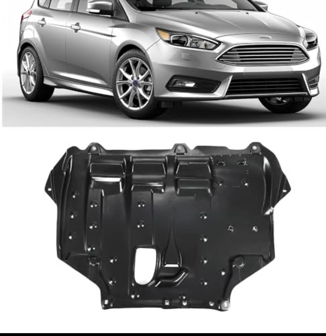 Kojem Engine Splash Shield Compatible with 2012-2019 Ford Focus 2013-2018 Ford C-Max Replacement for AV6Z6P013A, FO1228121, 1(contact info removed)