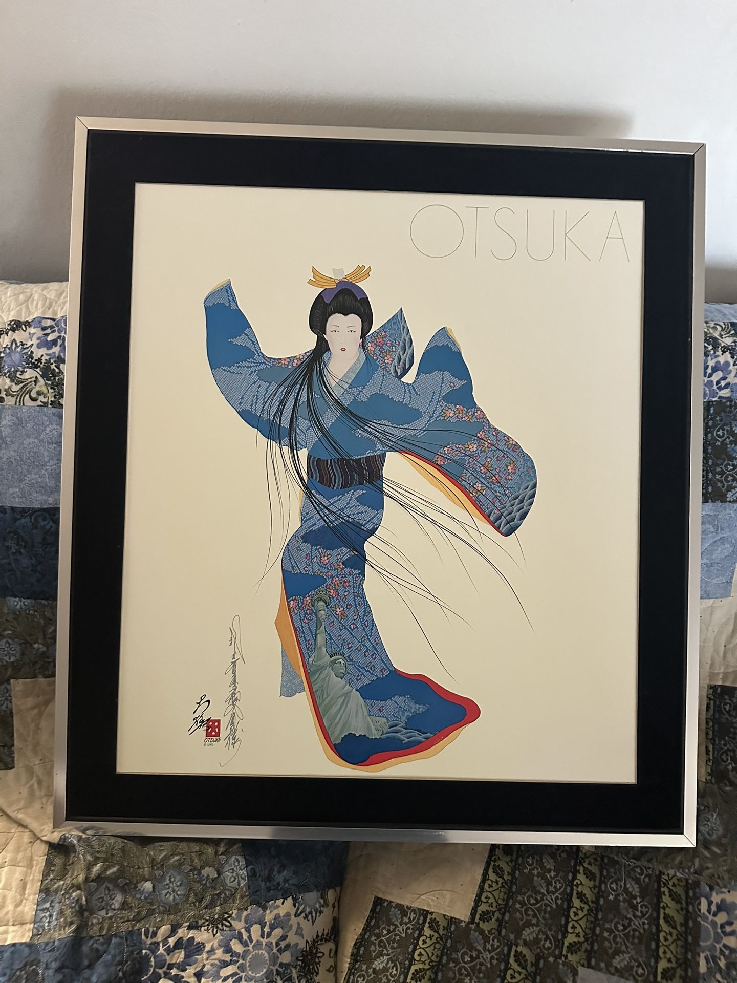 1982 Lady Meiko with Liberty Print