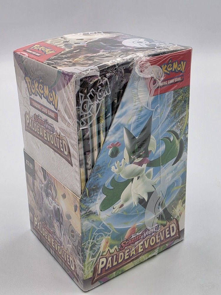 pokemon card booster box sale Pokemon Paldea Evolved Booster Pack – Card Galaxy main image 1