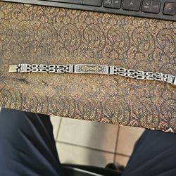 MEN'S STAINLESS STEEL DESIGN RING SIZE 9 INCH