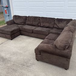 Ashley Sectional Sofa Free Delivery U Shape Couch