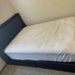 Twin Bed With Mattress