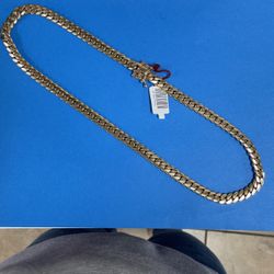 25" 10k Cuban Link Chain 149.6g