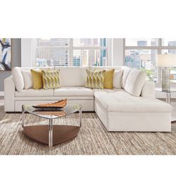 Sheridan Square Sleeper Sectional -Cindy Crawford Home