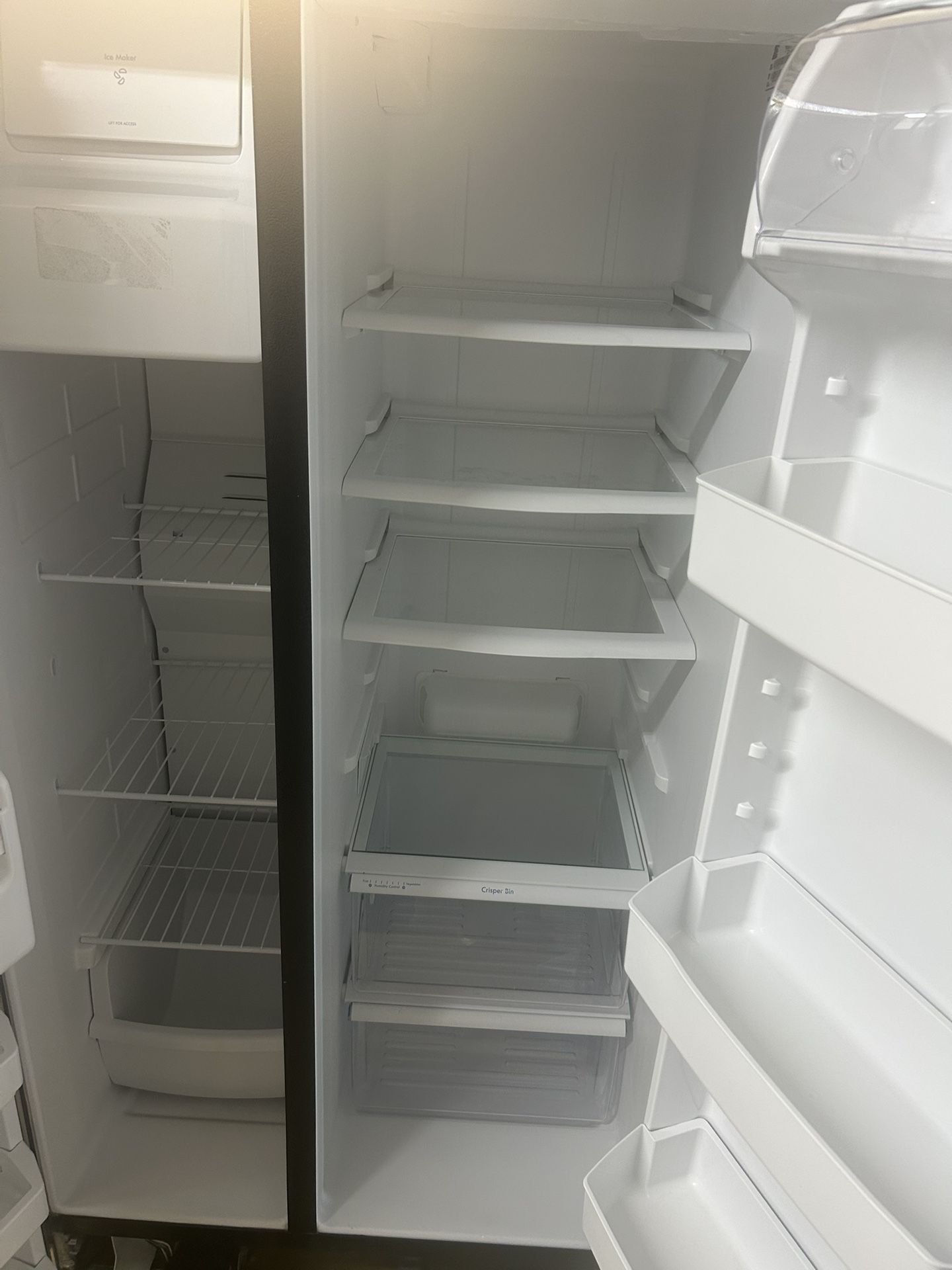 Side By Side Refrigerator With Warranty Only$39 Down Send Me Inbox