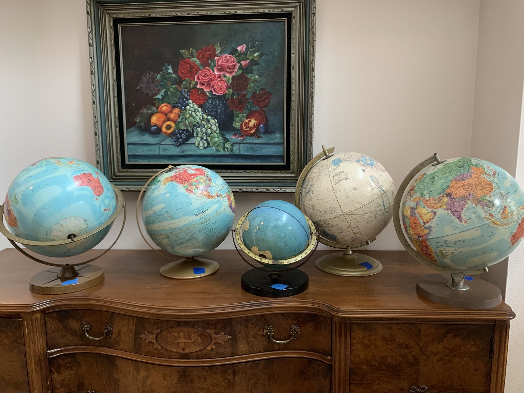 Vintage Globes