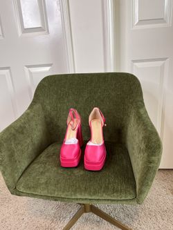 Pink Plataform  Heels