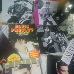 Elvis Presley Vintage Souvenir Books And Calendars